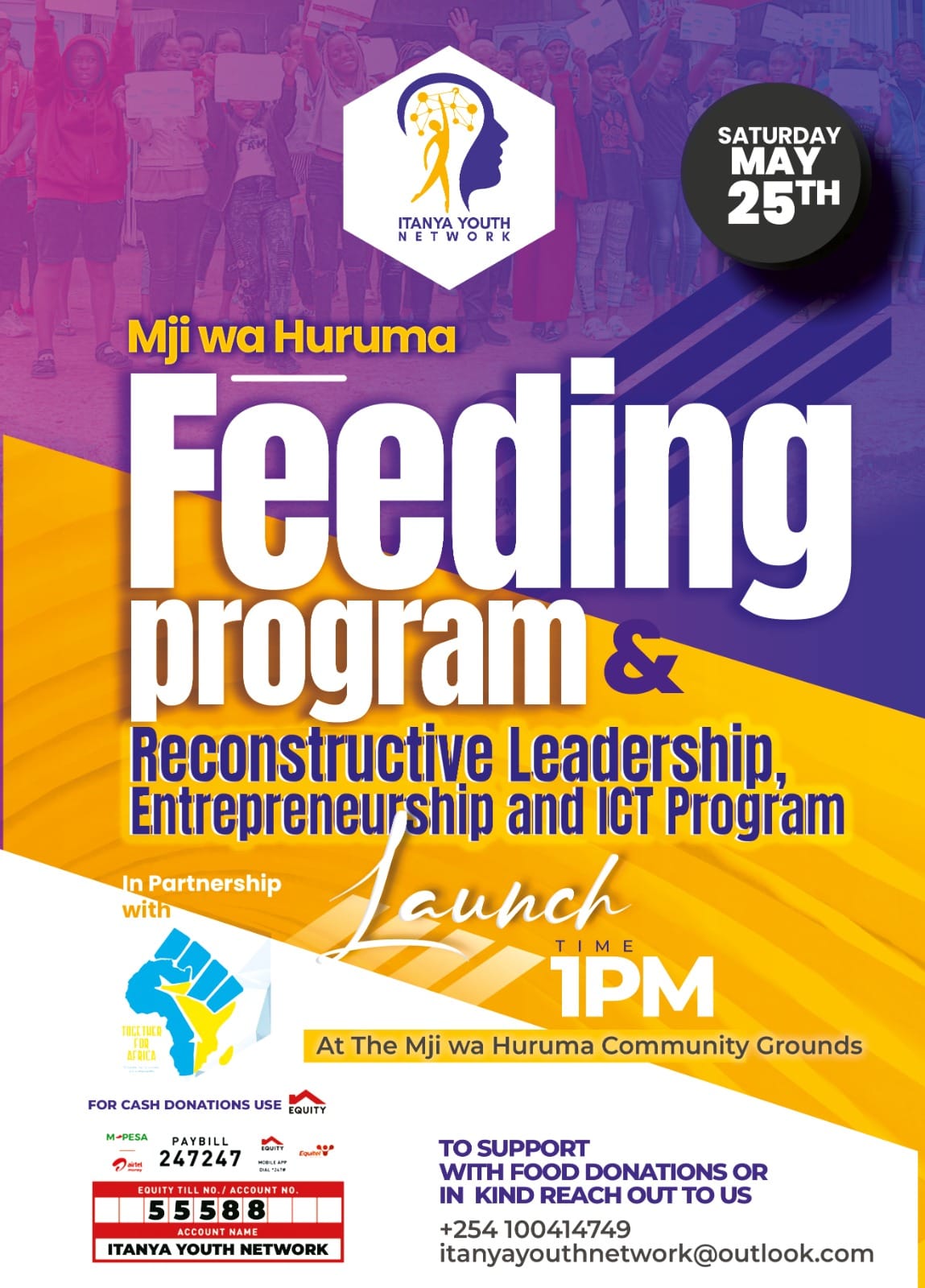 Feeding Program & Reconstructive Leadership, Entreprene