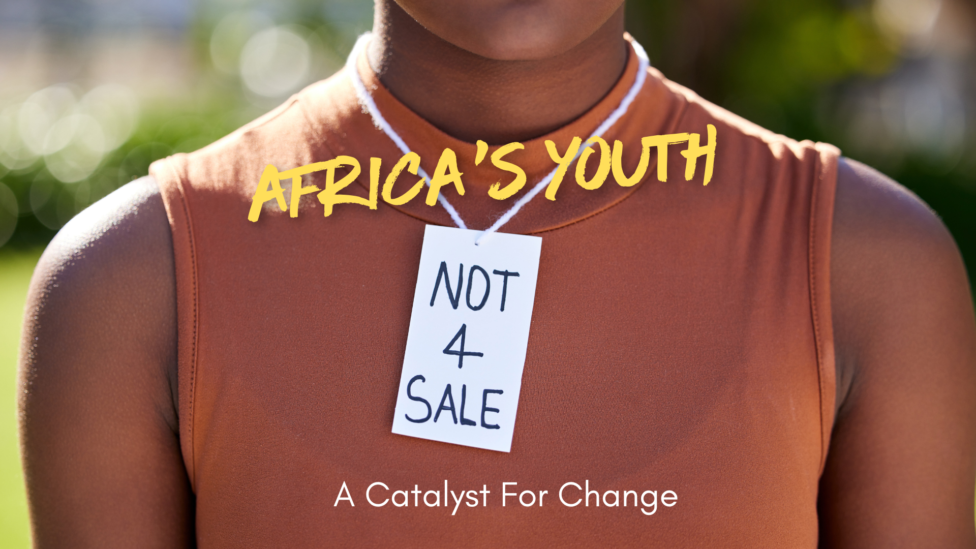 Africa's Youth : A Catalyst For Change